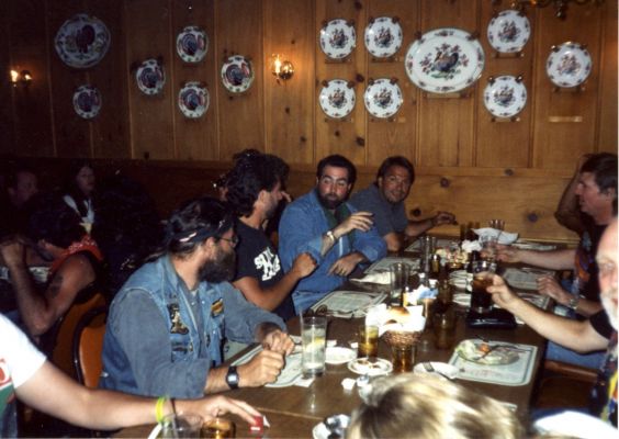 1992
The boys at Hart's for a turkey dinner
